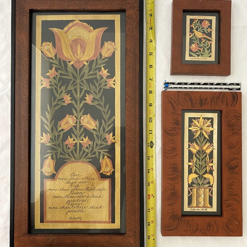 P.J. Rankin Hults Folk Art 3-Piece Set